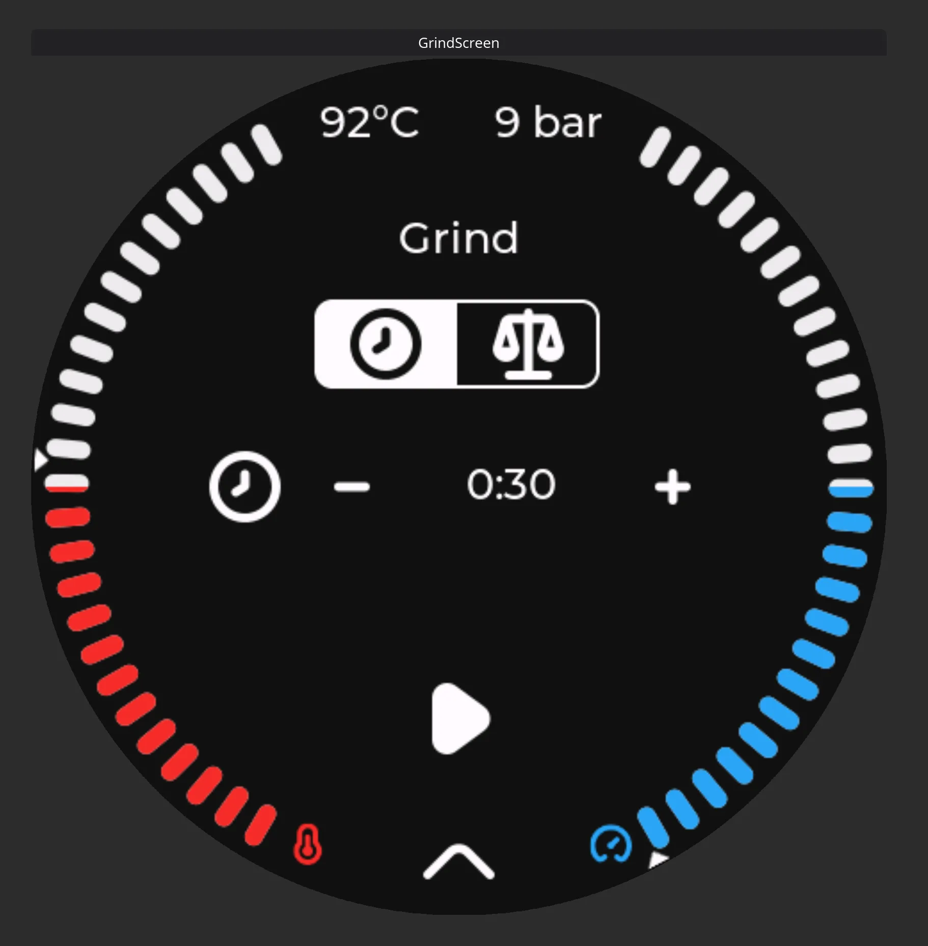 Grinder screen. Did you want grinder with grind by weight, but ended up elsewhere? You are in luck.